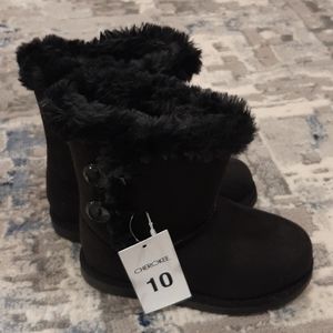 Cherokee Dannie Girls Fleece Boots